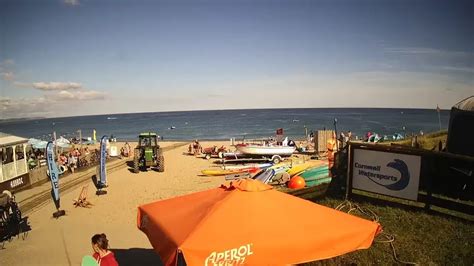 pentewan webcam|Live Webcam Cornwall Watersports, Pentewan Sands Holiday .